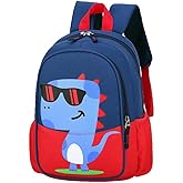 CHERUBIC Toddler Backpack, Kids Travel Backpack, Waterproof Cute Small Preschool Backpack Cartoon Daycare Bag