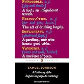 A Dictionary of the English Language: An Anthology (Penguin Classics)