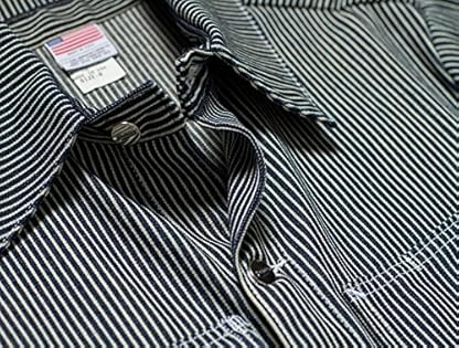 Chore Coat: Hickory Stripe