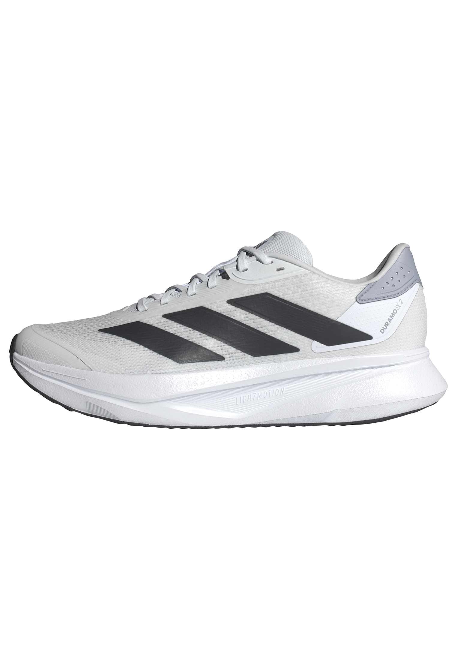 adidas Mens Duramo SL 2.0 Running, Black/Black/Halo Silver, 8.5 Image