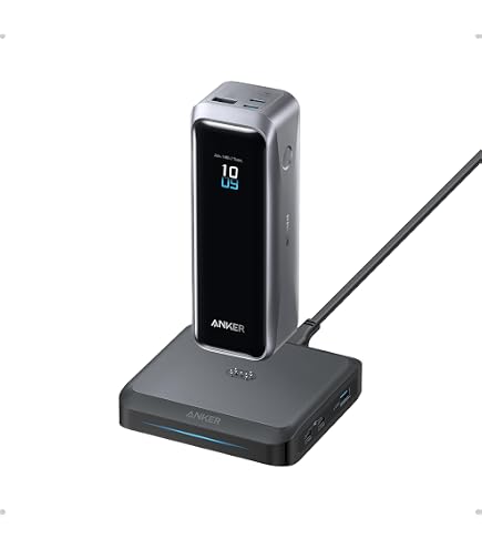 Grapsa Laptop Power Bank Case for Anker 25000& Prime 27650, Gold