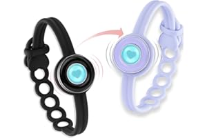 TOTWOO Long Distance Touch Bracelets for Couples-Candy Collection, Vibration & Light up for Love -Pair of Couples Bracelets |Unique Long Distance Relationship Gifts for Girlfriend