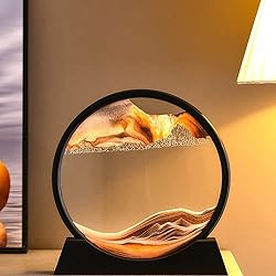 rysnwsu 3D Dynamic Sand Art Liquid Motion, Moving