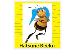 LAD STUDIO Hatsune Beeku 2.0 Sticker Vinyl Bumper Sticker Decal Waterproof 5"