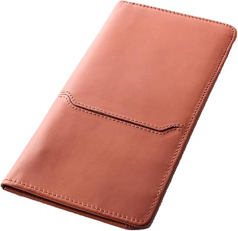 Amazon Co Jp Boosters ブースターズ ロングパスポートケース 革 本革 航空チケット入れ パスポートカバー 財布 キャメル 服 ファッション小物