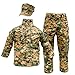 Kids USMC 3 pc Woodland Camo United States Marine Corps Uniform (Medium 10-12)