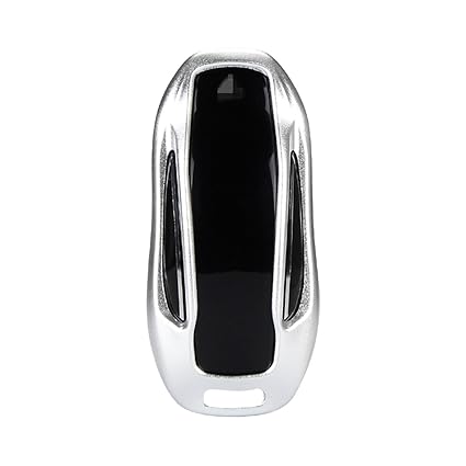 Mjvisun Key Covers For Car Keys Tesla Model X Remote Key Key Fob Cover Fits Tesla Model X Smart Car Key Aircraft Aluminum Key Fob Case Key