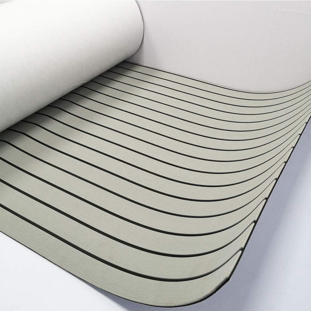 Marine Flooring Composite Boat Decking Sheet Synthetic Teak 94 5