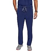 Healing Hands Medical Scrub Pant for Men Noah Bottoms with 7 Pockets, Moisture Wicking, 360° Stretch & Recycled Fibers 9173