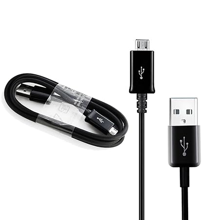 Schwarz 1,5 m (4 ft 27,9 cm) Original Samsung Galaxy USB Daten Kabel für Samsung Galaxy Tab 3 17,8 cm/Samsung Galaxy Tab 3 20