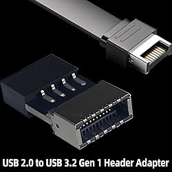 Bejavr USB 2.0 to USB 3.2 Gen 1 Header Adapter