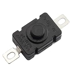 RuiLing 10pcs Self-Lock Push Button Switch KAN-28
