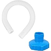 25016 Pool Skimmer Hose &amp; Adapter B Replacement Set &ndash; Universal Fit for Intex Above Ground Pools | Leak-Proof Connections