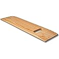 DMI Transfer Board and Slide Board made of Heavy-Duty Wood for Patient, Senior and Handicap Move Assist and Slide Transfers, Holds up to 440 Pounds, 1 Cut out Handle, 30 x 8 x .75