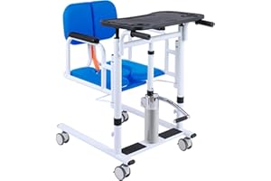Hydraulic Patient Lift Transfer Chair for Home,Hydraulic Patient Lift Wheelchair for Home Portable Transfer Nursing Chair Lif
