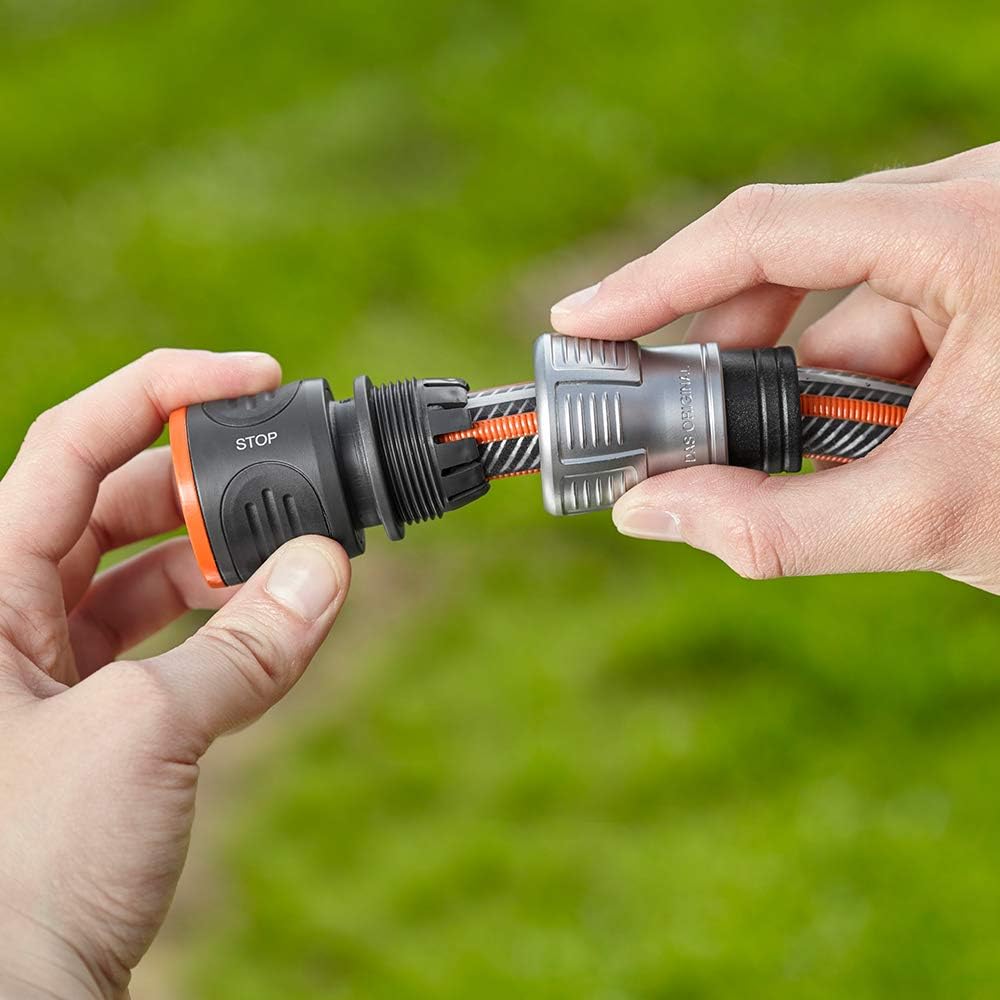 Gardena Premium Water Stop, 13 mm (1/2 inch) - 15 mm (5/8 inch): Water Stop, Frost-Resistant, Packaged (18253-20) - Image 4
