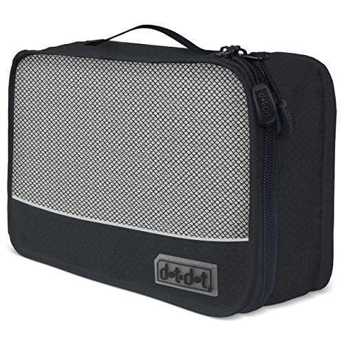 Dot&Dot Small Packing Cubes - Black