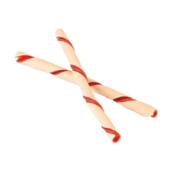 DREAMBONE TWIST STICKS RAWHIDE FREE DOG CHEWS, MADE WITH REAL CHICKEN, 100 COUNT (PACK OF 1)