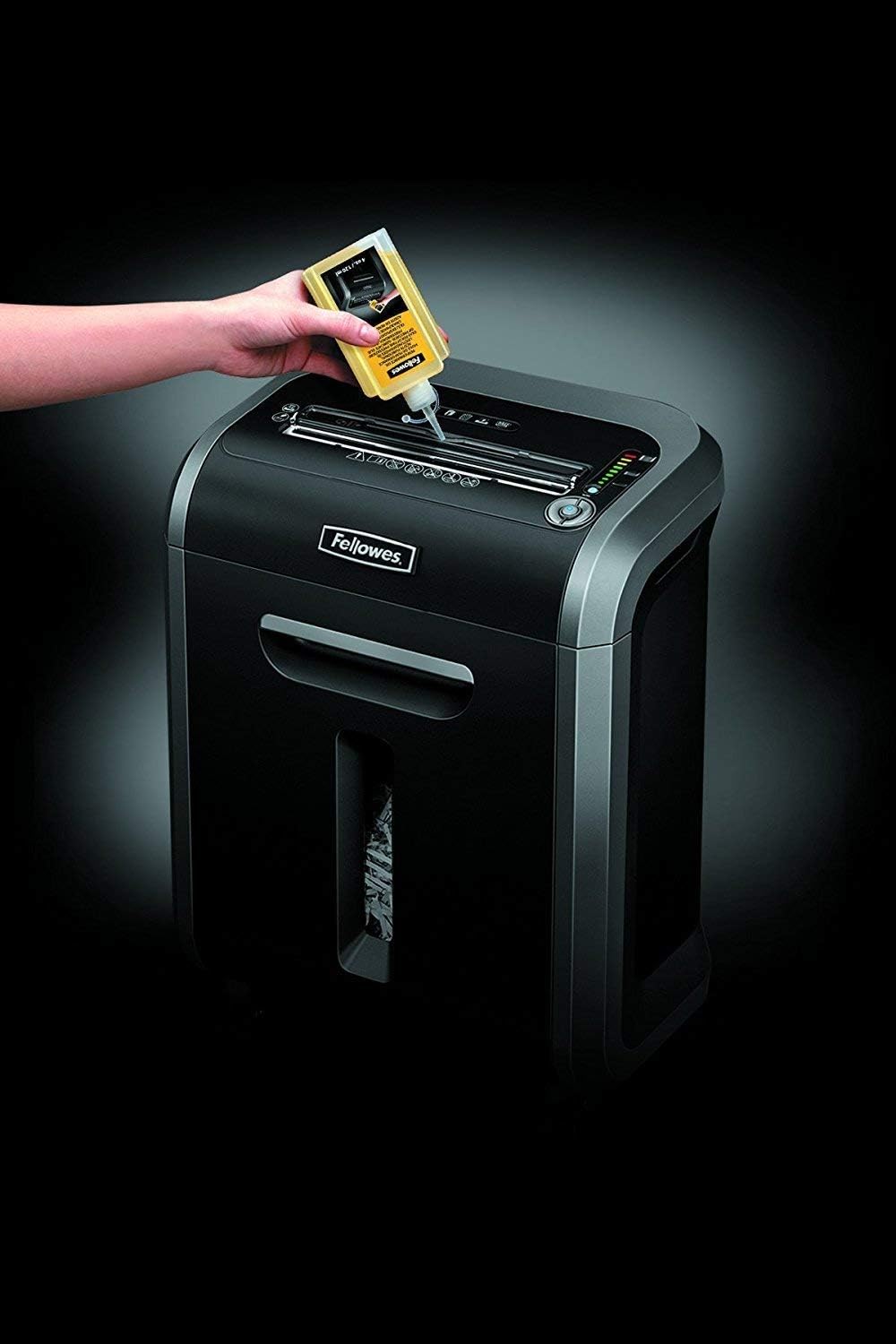Fellowes 35250 Powershred Performance Oil, 12 oz. Bottle w/Extension Nozzle : Paper Cutting And Measuring Equipment : Electronics