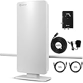 ANTOP ANTENNA HD Smart Panel AT-800SBS HDTV＆FM Amplified Antenna