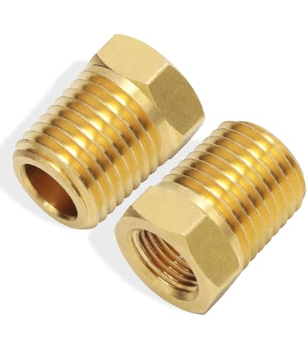 Raccordo Diritto Ottone Maschio 12 Mm ID X 1/8 BSPT Per Acqua Olio Aria Gas
