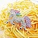ALoveSoul Silver Tone Little Princess Rainbow Unicorn Pendant Girl Ladies Fashion Necklace Gift for Women