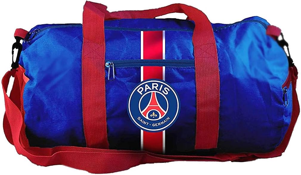 PSG Official Paris SaintGermain Foldable Sports Bag Blue Clothing