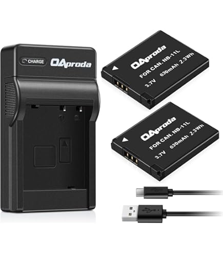 Amazon.com : Micro USB Battery Charger for Canon PowerShot SX200