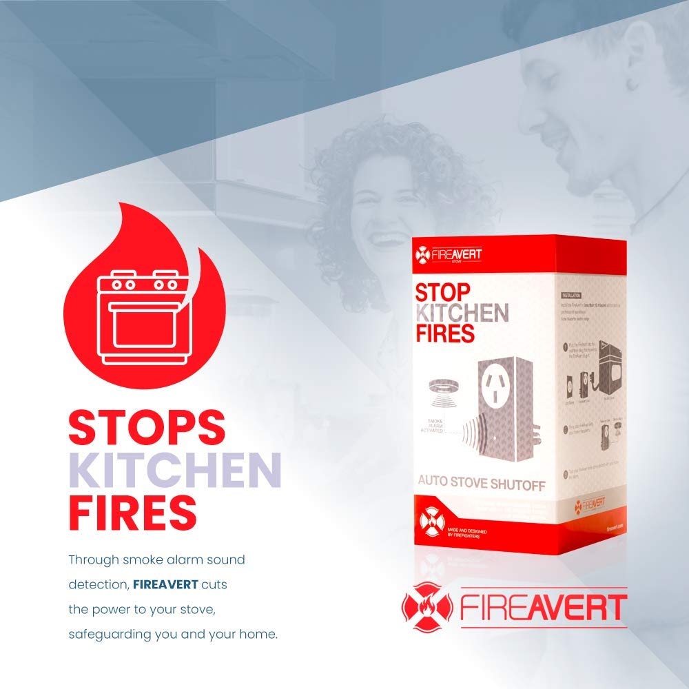 FireAvert Electric Auto Stove ShutOff Safety Device (3 Or 4 Prong