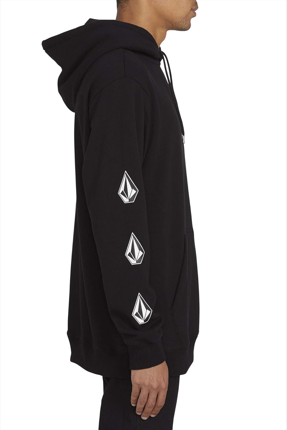 Volcom Men's Deadly Stones Hooded Fleece Pullover Sweatshirt: Clothing