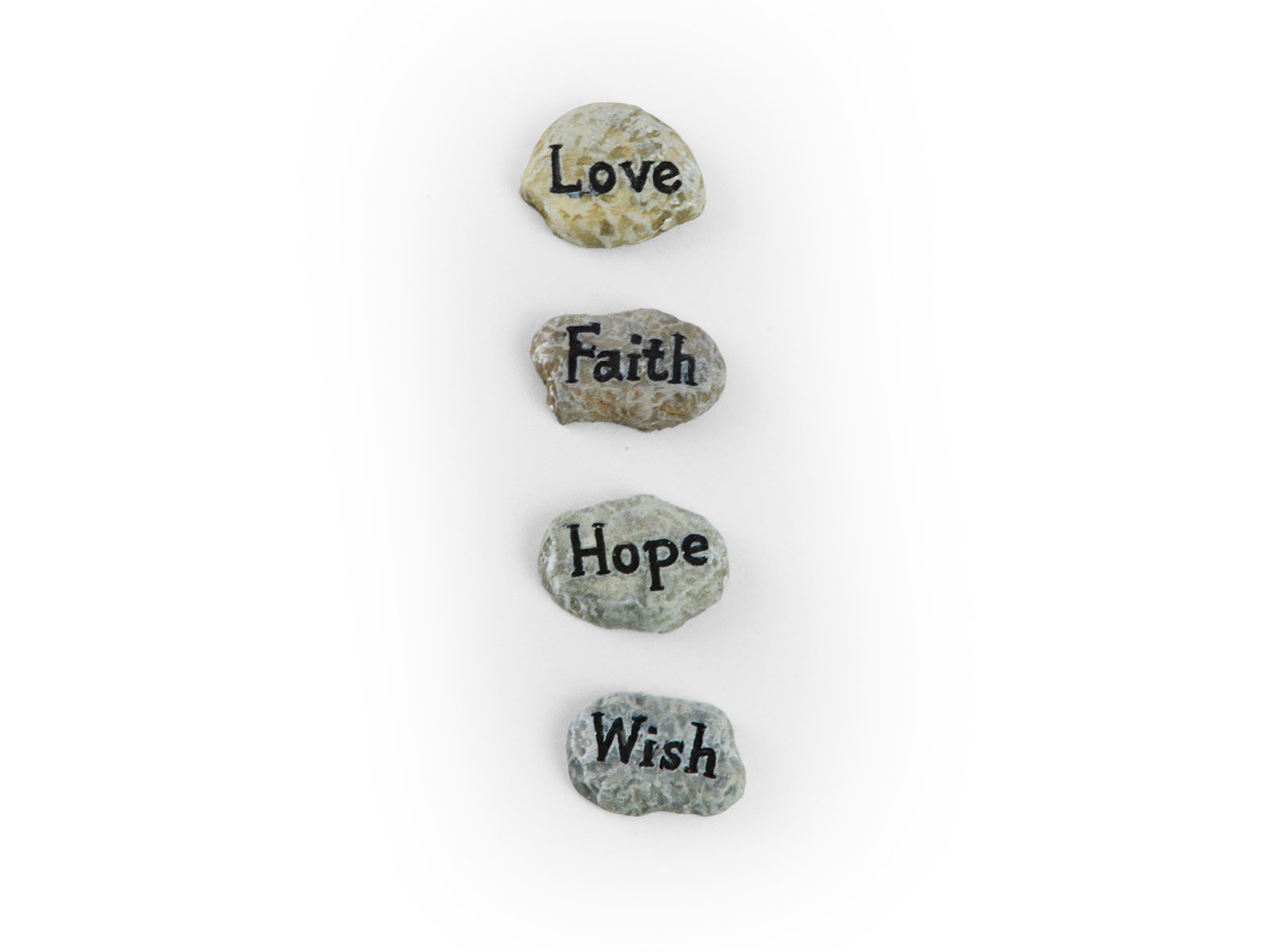 Miniature Fairy Garden Accessories - Garden Décor Accessories Home for Fairies (Fairy Saying Stepping Stones)