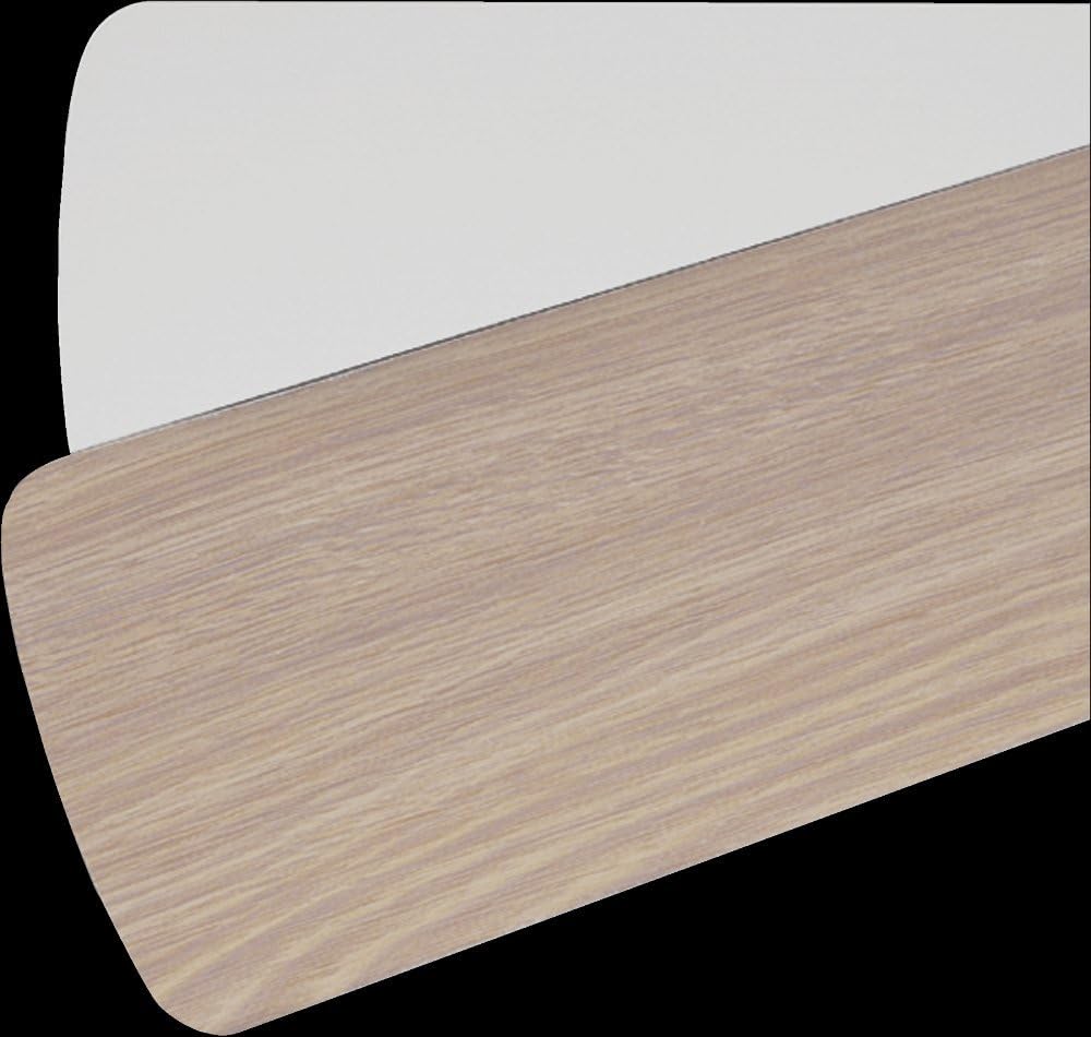 Quorum 5255206125, Five Reversible Washed Oak/White Blades, 52" Blade Span