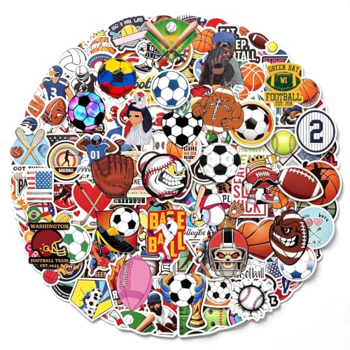 FZYJJJ Sports Vinyl Stickers Pack