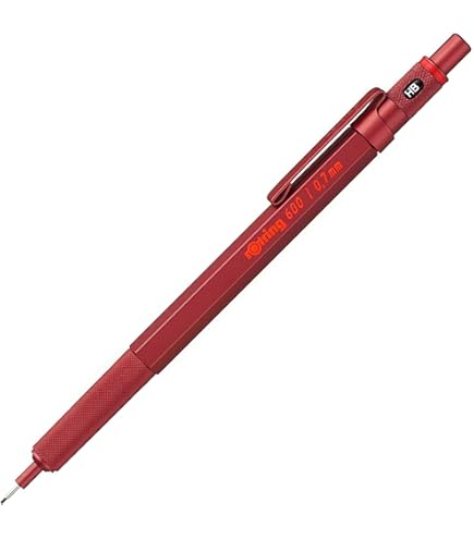 Amazon.com : Rotring 600 Mechanical Pencil 0.5 mm Blue Full-Metal