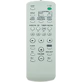 RM-SC55 Replacement Remote Control Applicable for Sony Mini Hi-Fi Component | System MHC-EC77 CMT-HPR90 MHC-EC55 MHC-GX99 MHC-EC68 HCD-EC55 HCD-HPR90 HCD-EC77 HCD-GX99 HCD-EC68