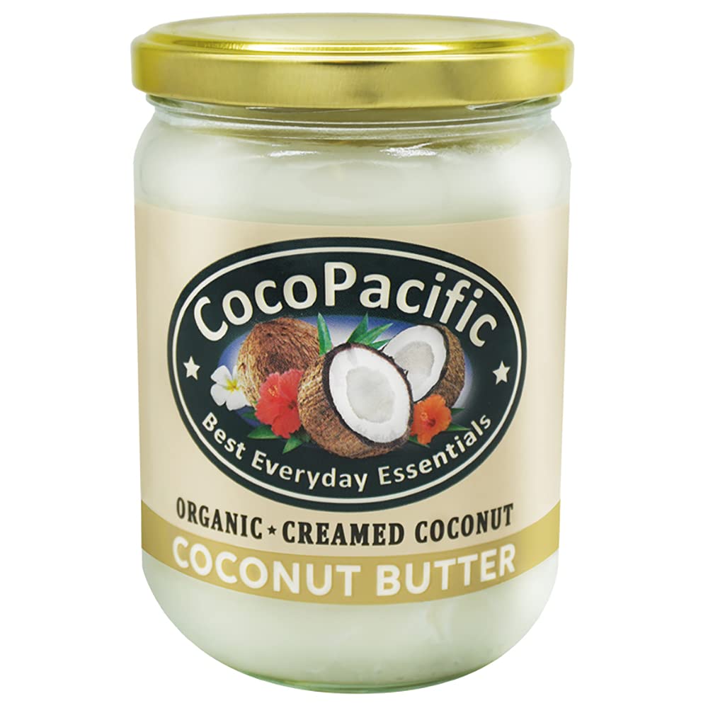 Organic Creamy Coconut Butter 500g โ 100% Whole Creamed Coconut Spread โ Dairy-Free, Vegan, Keto & Paleo โ CocoPacific