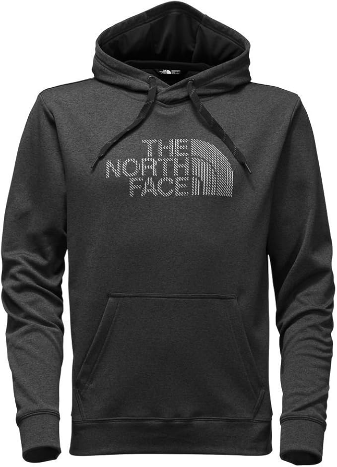 dark grey north face hoodie