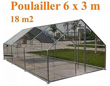 poulailler galvanise