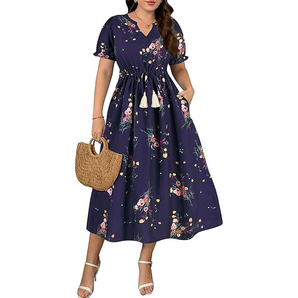 Amazon.com: Angie Women's Long Sleeve Twist Front Keyhole Maxi Dress :  Clothing, Shoes & Jewelry