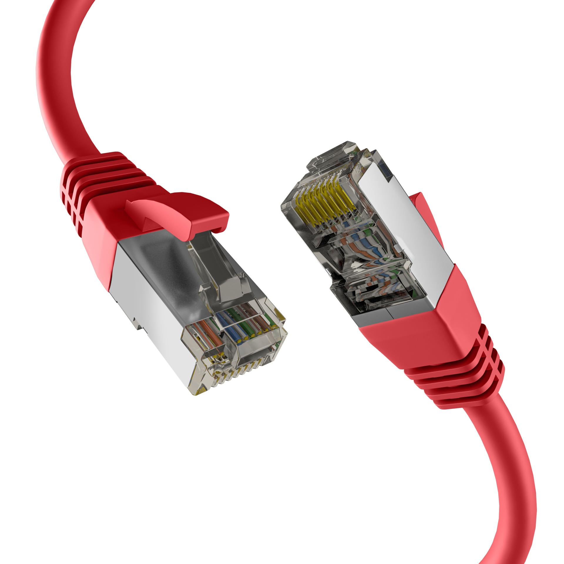 EFB-Elektronik Cat8.1 RJ45 Patch Cable S/FTP PIMF Red 10 m