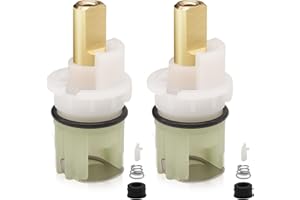FRIDEE FR 2-Pack Replacement Repair Kit for RP25513 Faucet Stem Assembly for Delta Two-Handle Sink Center Widespread Bathroom Faucet RP4993 Seat and Spring