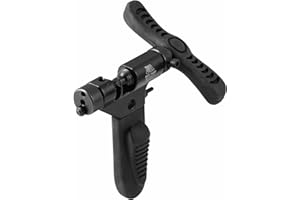 BIKE HAND BikeHand Bike Bicycle Professional Chain Rivet Remover Breaker Tool with Spare Replaceable Driving Pin - Compatible with Shimano & Campagnolo - Single to 12 Speed and BMX Half Link