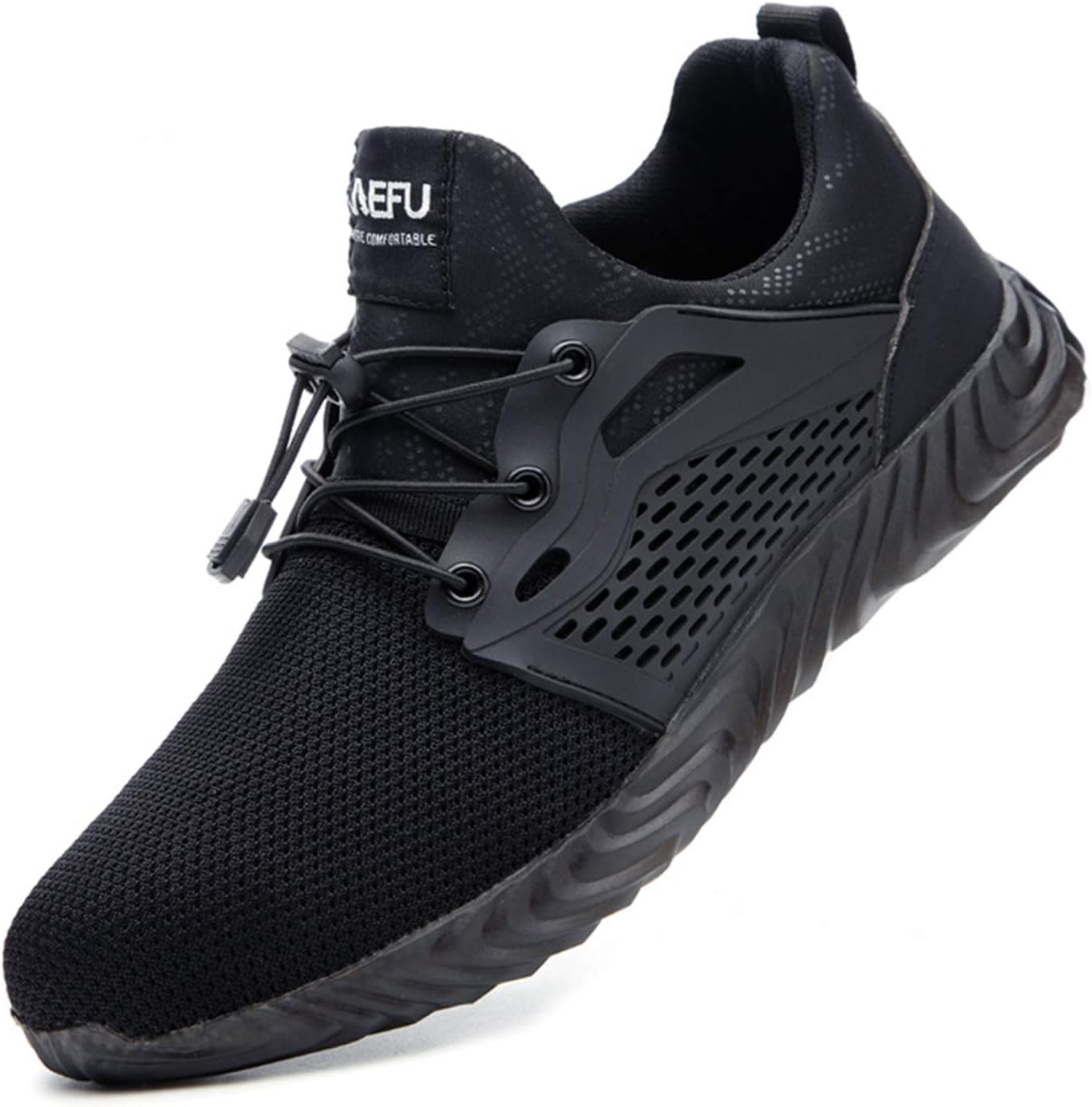 Safety Shoes Steel Toe Trainers Lightweight Work Shoes Non Slip Work Sneakers for Men Women