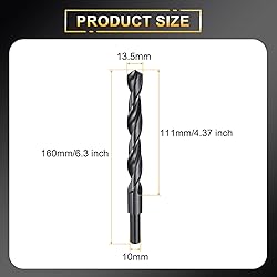 HARFINGTON 13.5mm Drill Bit 10mm Reduced Shank