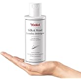 Silk & Wool Laundry Detergent, PH Neutral Cashmere Detergent, Double Concentrated Wash Shampoo for Silk, Wool, Cashmere, Gentle, Soft & Comfortable -3.72 Fl Oz/110ML