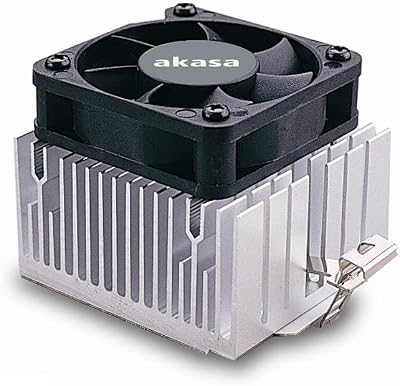 Akasa AK-CC039 CPU Cooler Aluminium AMD Socket A Intel Socket 370 Low Noise