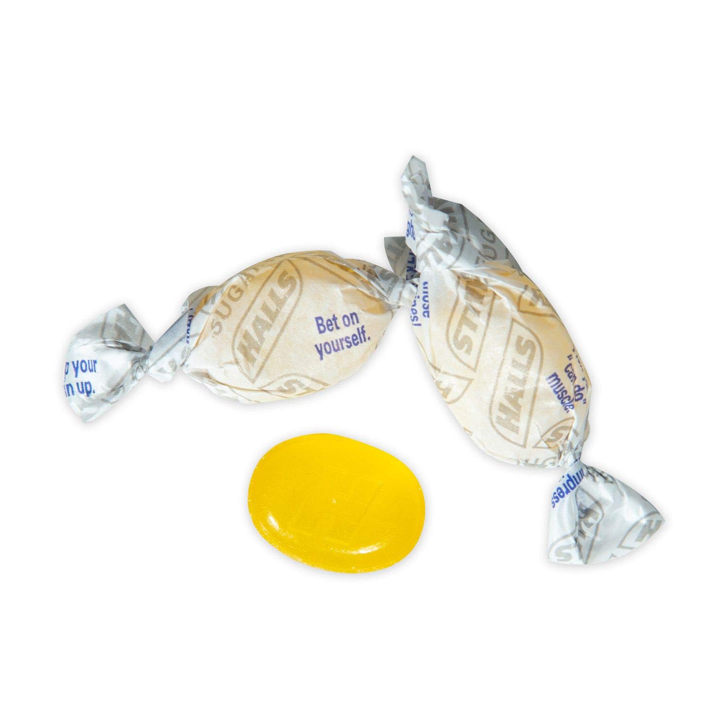 HALLS Sugar Free Honey Lemon Flavor Cough Drops, 1 Bag (180 Total Drops) : Grocery & Gourmet Food