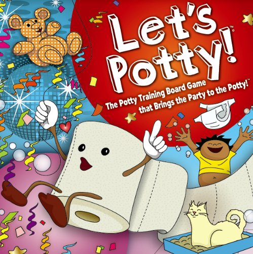 image for Let's Potty! Potty Training Board Game! No More Diapers, Toilet Train 