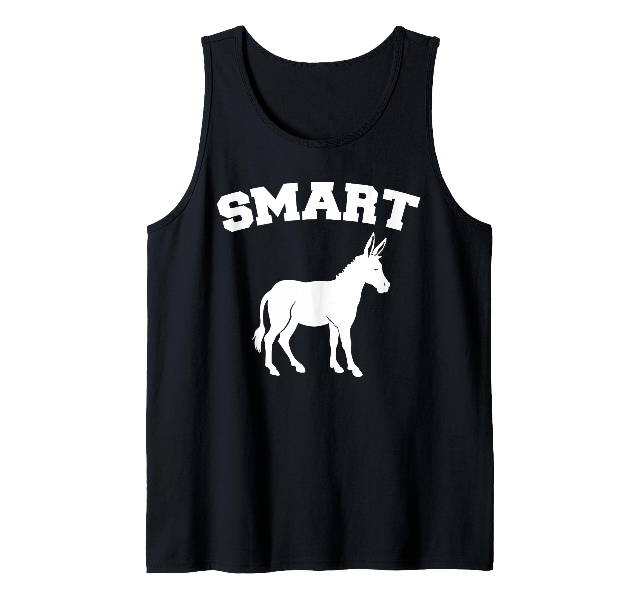 Smart Ass Donkey funny Donkey SmartAss Tank Top