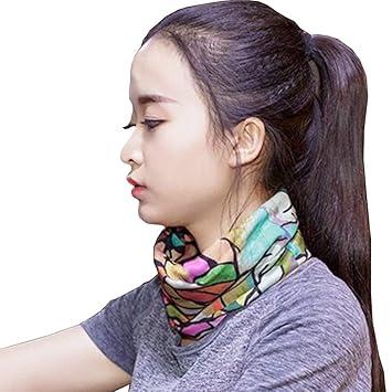 Amazon ネックカバー フェイスカバー サイクリングカバー メンズ フェイスマスク 防寒 春夏秋冬 Uvカット 日常用 車運転用 男女兼用 繰り返し使える 虹 tianyunz ヘッドバンド